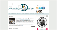 Desktop Screenshot of newyorkcitydog.org